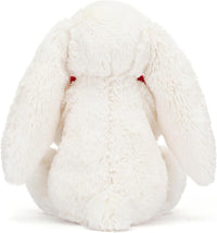 Jellycat Bashful Red Love Heart Bunny Stuffed Animal Plush Toy, Medium 12 inches