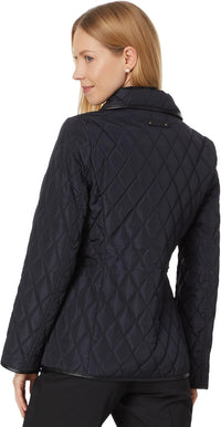 Lauren Ralph Lauren womens Quilt Sb Pu Side Tabs/Trim W Crest