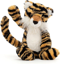 Jellycat Bashful Tiger Stuffed Animal, Medium 12 inches - Big Cat Plush Toy - Classic Children's Gift