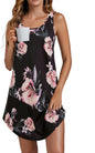Vrtige Women's Tank Nightgown Sleeveless Sleepwear Scoop Neck Full Slip Chemise Nightdress