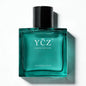 Ycz Midnight Marine Eau de Parfum for Men, 1.7 Fl Oz (50 mL), Long-Lasting Cologne, Fresh Marine & Woody Fragrance with Grapefruit, Ginger and Cedar Notes for Daily Wear, Date Night and Gifts