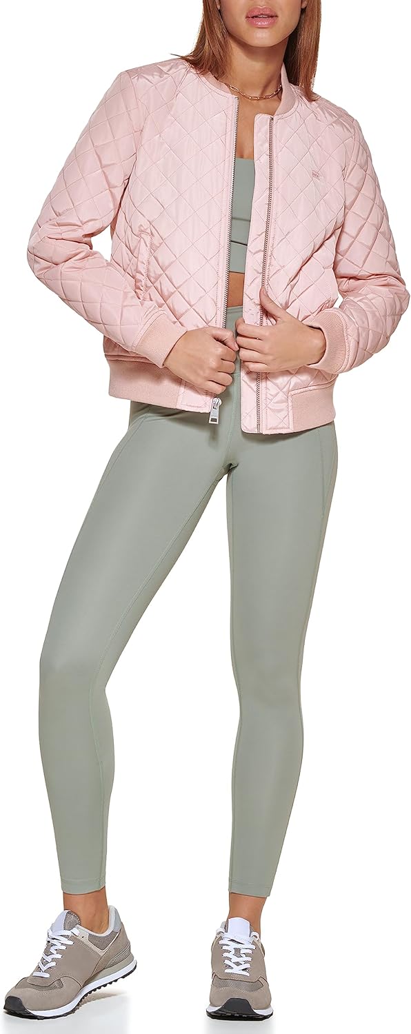 Levi's Women's Diamond Quilted Bomber Jacket With Front Pockets - Regular & Plus Sizes