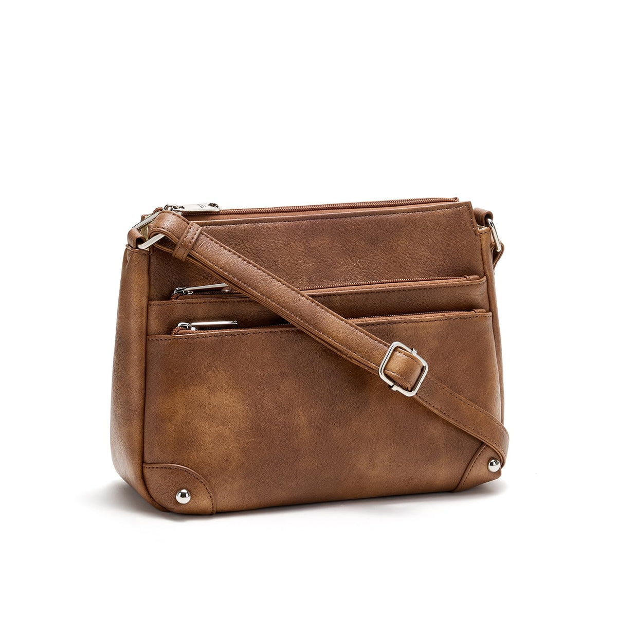 WESTBRONCO Crossbody Bags for Women, Medium Size Shoulder Handbags, Satchel Purse with Multi Zipper Pocket