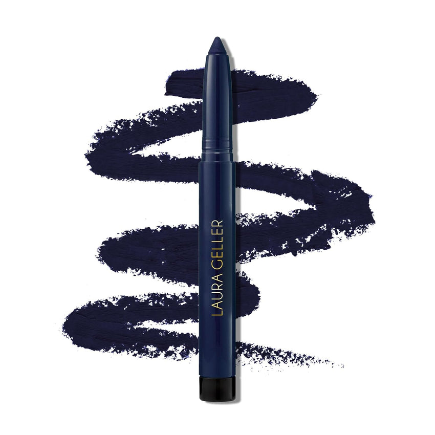 LAURA GELLER NEW YORK Kajal Longwear Kohl Eyeliner Pencil with Caffeine, Smooth & Blendable Makeup, Dark Brown