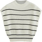 CIDER Women's Casual Sleeveless Knit Vest Sweater Pullover Stylish and Comfortable Plus Size