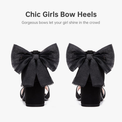 LAURMOSA High Heels for Girls Dress Shoes for Kids Flower Girl White Size 4LAURMOSA High Heels for Girls Dress Shoes for Kids Flower Girl White Size 4