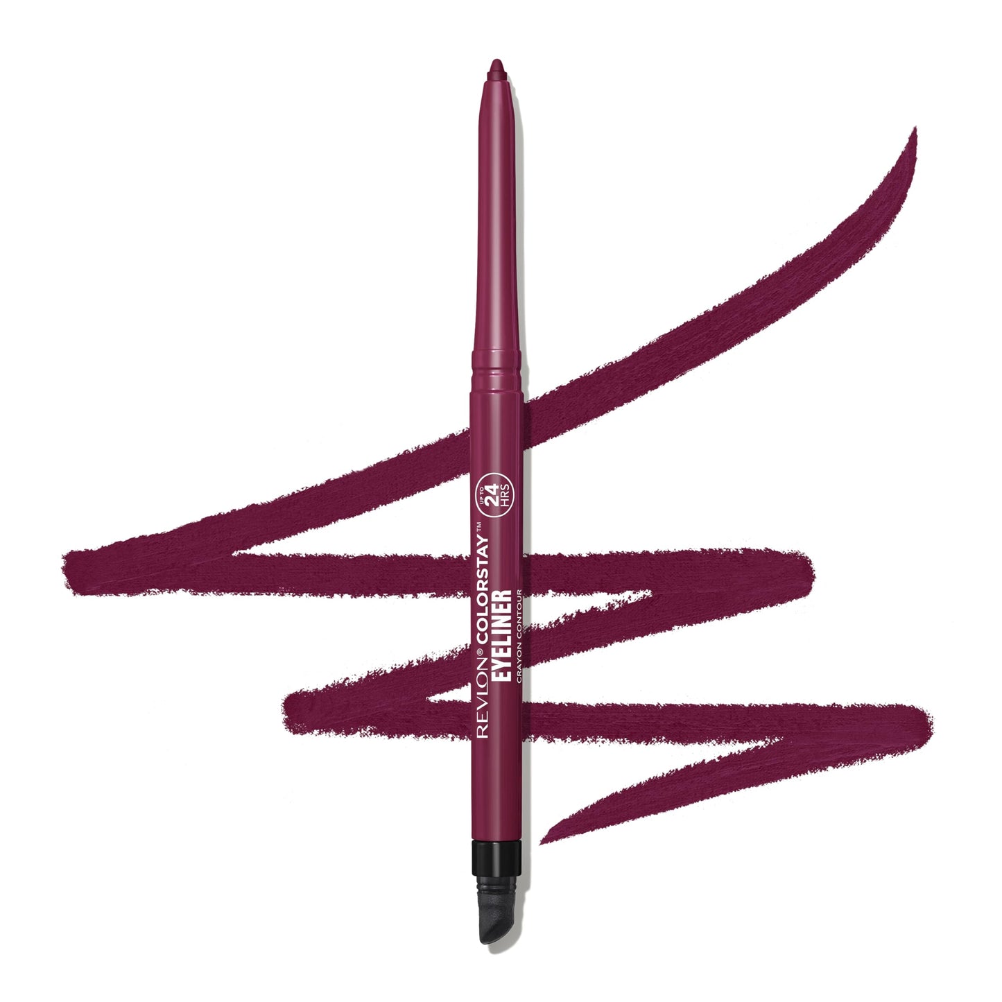 Revlon ColorStay Pencil Waterproof Eyeliner, Smudge-Proof, Eye Makeup with Built-In Sharpener, 202 Black Brown, 0.01 oz