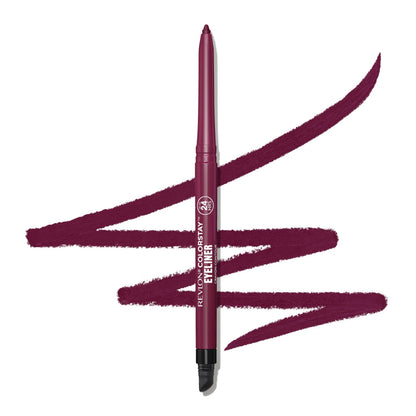 Revlon ColorStay Pencil Waterproof Eyeliner, Smudge-Proof, Eye Makeup with Built-In Sharpener, 202 Black Brown, 0.01 oz