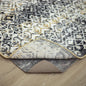 Mohawk Home 8' x 10' Non Slip Grip Rug Pad 1/4" Thick Dual Surface Felt Cushion + Rubber Gripper - Safe for All Floors