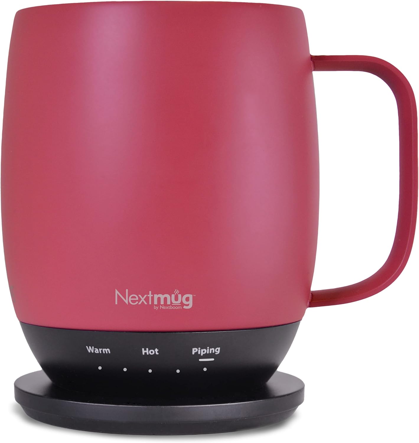 Nextmug - Temperature-Controlled, Self-Heating Coffee Mug (Black - 14 oz.)