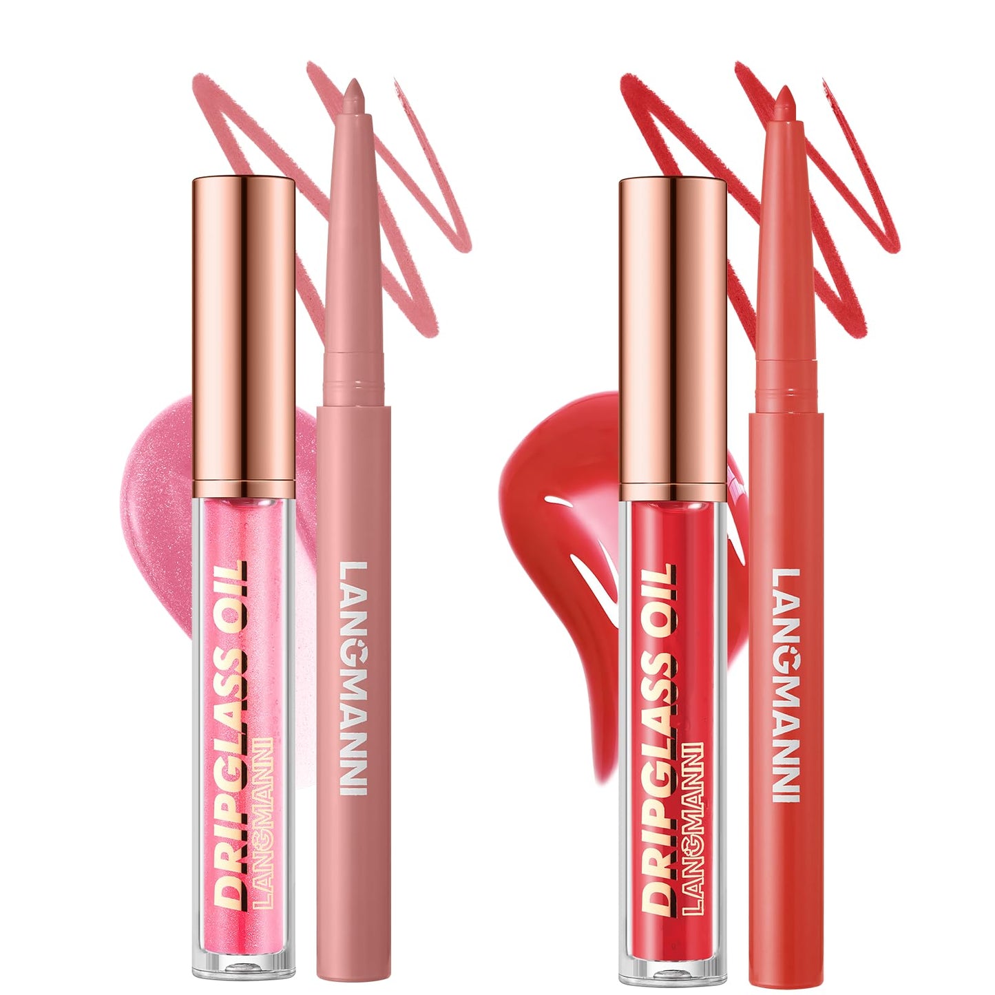 lipliner+lip oil L4 Count (Pack of 1)