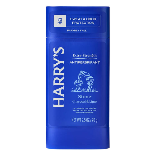 Harry's Extra-Strength Antiperspirant Deodorant, Sweat & Odor Control Antiperspirant for Men, Stone, 2.5 oz Pack of 3