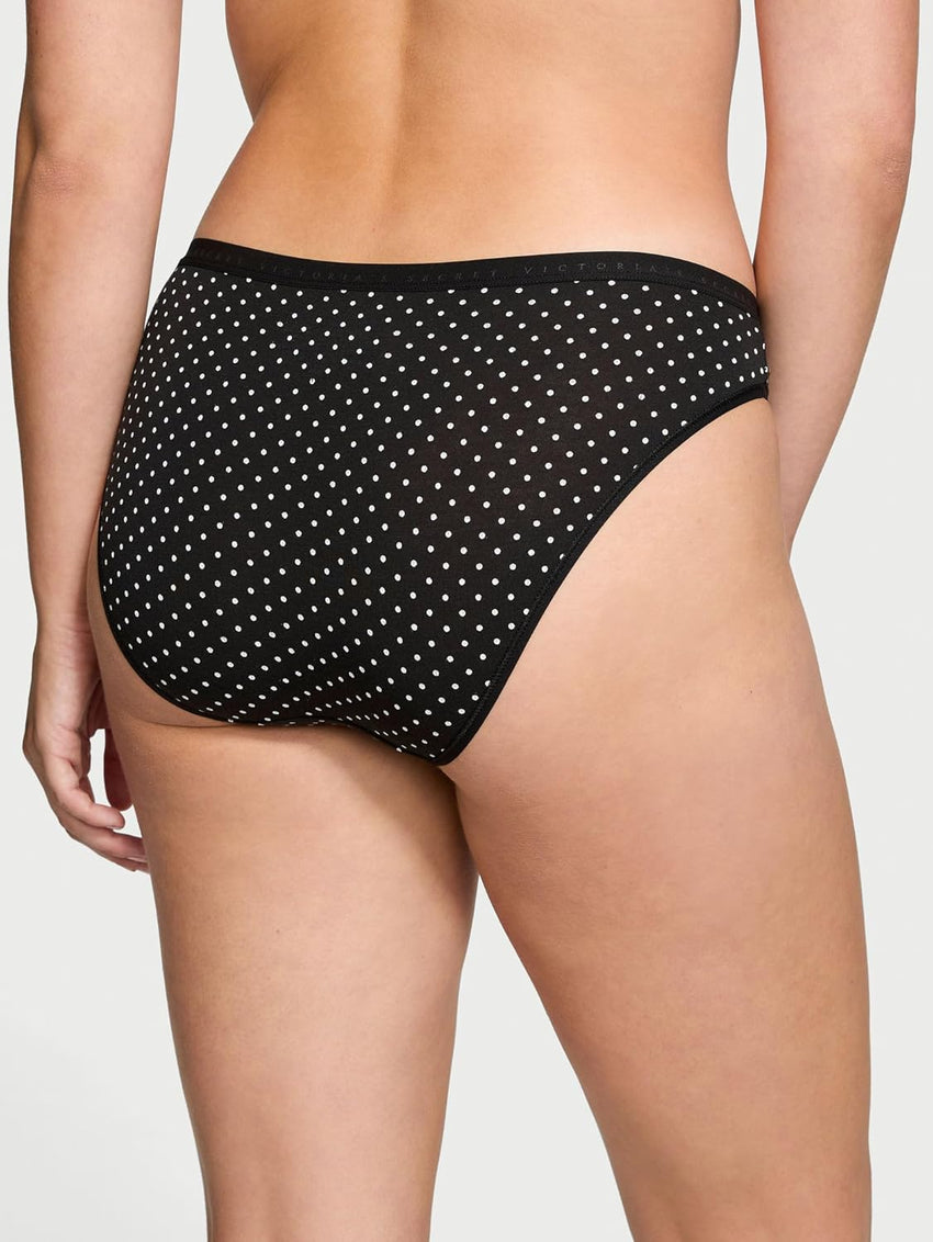 Victoria's Secret Women's Cotton Bikini Underwear, Moderate Coverage Panties for Women, Multi Pack (XS-XXL)