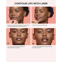 Fenty Trace'd Out Pencil Lip Liner, 0.04 oz, Velvet-Matte Finish, 8-Hour Wear (THE MVP 10, .04 OZ)