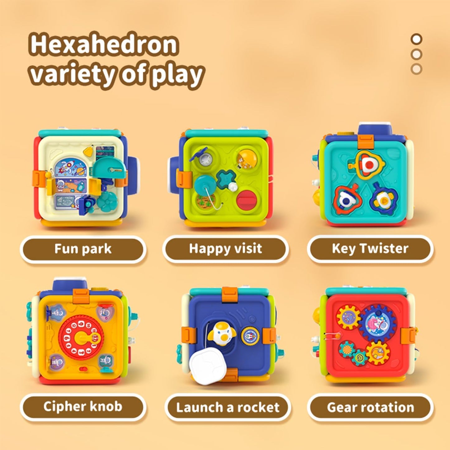 Montessori Toys for 1 Year Old Boy and Girl, Busy Board Educational Sensory Toddler Toys, 1 Year Old Boy Gifts
