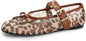 Gothictor Women's Mesh Ballet Flats Round Toe Leopard Mary Jane Shoes Women | Cushioned Comfort, Easy to Style, Buckle Strap, Cheetah Print, Ballerina, Breathable, Lightweight, Dressy Casual, Non-Slip