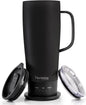 Nextmug Ultra - Temperature-Controlled, Self-Heating Travel Mug (Burgundy - 24 oz.)