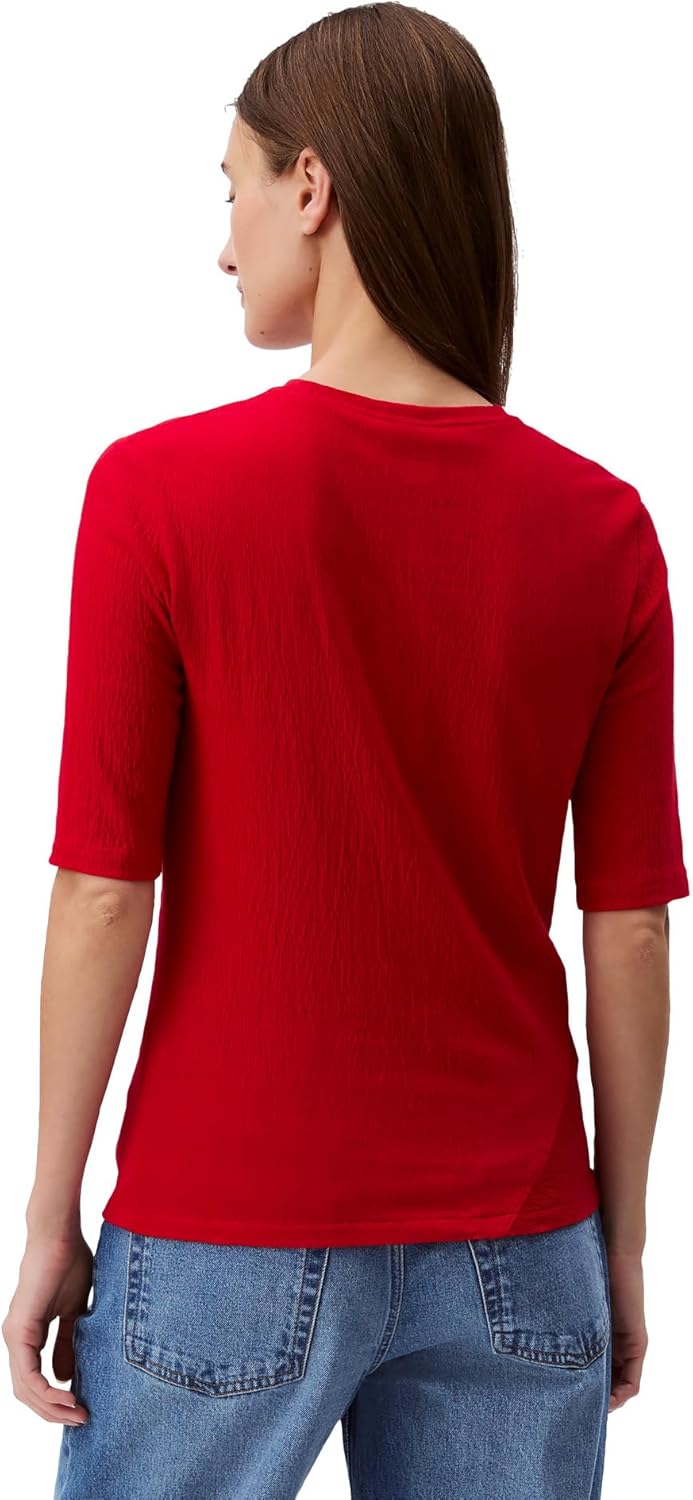 Calvin Klein Women's Textured Knit 3/4 Sleeve Top
