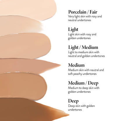 LAURA GELLER NEW YORK Quench-n-Tint Lightweight Tinted Moisturizer, Porcelain/Fair - Sheer to Light Buildable Coverage - Natural Glow Finish - Lightweight Formula - Hydratant Teinte