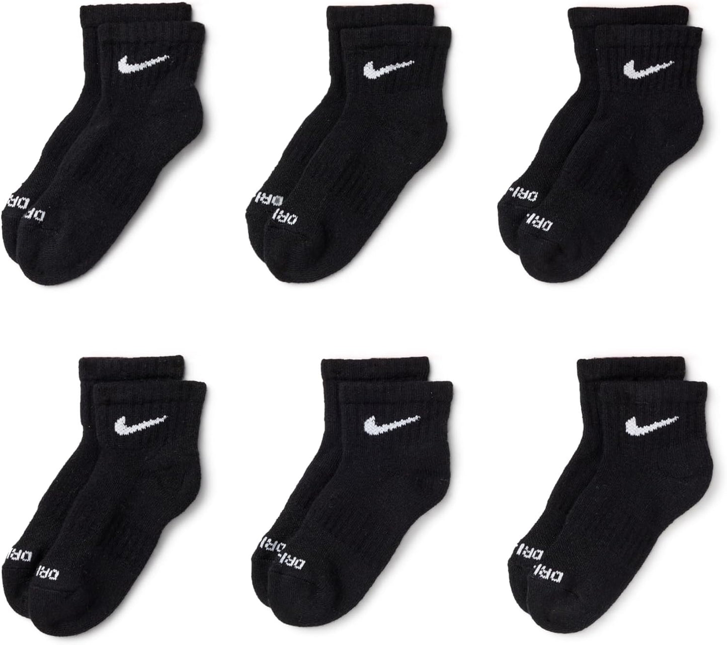 Nike Kids' 6-Pack Performance Socks