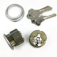 2 Mortise Lock Cylinders 1" for Commercial Store Front Entry Door Adams Rite