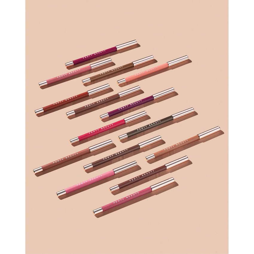 Fenty Trace'd Out Pencil Lip Liner, 0.04 oz, Velvet-Matte Finish, 8-Hour Wear (THE MVP 10, .04 OZ)