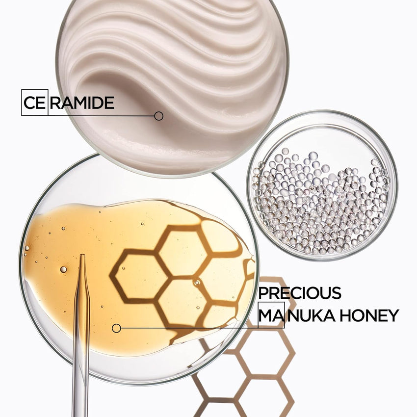 Kerastase Curl Manifesto Crème de Jour Fondamentale Hair Cream - Leave In Treatment & Heat Protectant, Controls Frizz & Enhances Curls, 5.07 Fl Oz