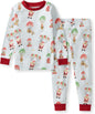 Burt's Bees Baby Girls' Pajamas, 2-Piece Long Sleeve Tee and Pants Organic Cotton PJ Set