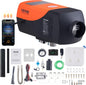 VEVOR 8KW Diesel Heater, DC12-24V, Fast Heating Diesel Air Heater, with Remote Control and Color Digital Display, 10L Fuel Tank, Low Noise, Voice Announcement, for RV, Truck, Boat and Trailer