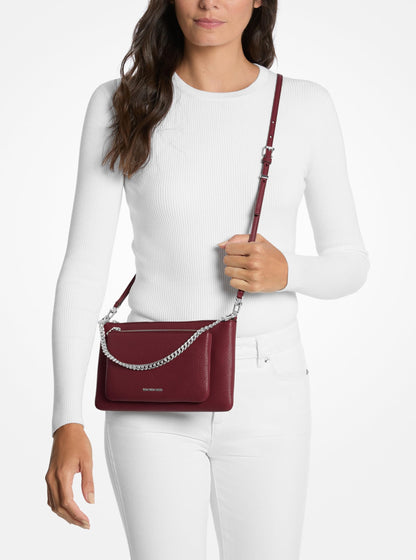Michael Kors Jet Set Medium Pocket Convertible Crossbody Bag