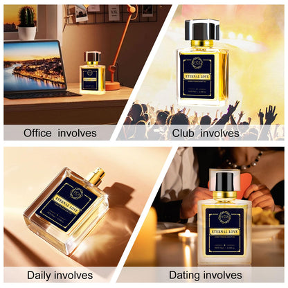 Ycz Midnight Marine Eau de Parfum for Men, 1.7 Fl Oz (50 mL), Long-Lasting Cologne, Fresh Marine & Woody Fragrance with Grapefruit, Ginger and Cedar Notes for Daily Wear, Date Night and Gifts