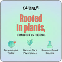 Bubble Skincare Slam Dunk Hydrating Face Lotion (50ml) + Fresh Start Gel Face Wash (125ml) + Bounce Back Hydrating Facial Mist Toner (55ml) - Balancing Skincare Routine