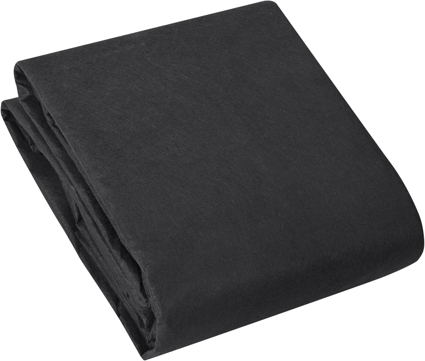 VEVOR Driveway Fabric, Heavy Duty 6x300ft 3oz Woven Landscape Fabric, Garden Weed Barrier Fabric, Weed Control Fabric, Geotextile Fabric for Landscaping, Ground Cover, Weed Block Gardening Mat, Black