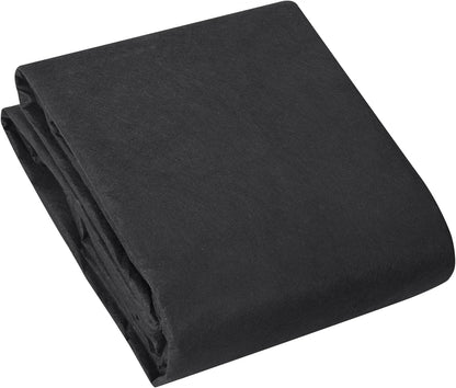 VEVOR Driveway Fabric, Heavy Duty 6x300ft 3oz Woven Landscape Fabric, Garden Weed Barrier Fabric, Weed Control Fabric, Geotextile Fabric for Landscaping, Ground Cover, Weed Block Gardening Mat, Black