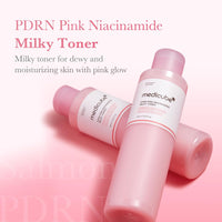 medicube PDRN Toner Salmon DNA Milky Toner | for Hydrating, Moisturizing, Soothing with Ceramide, Peptide | Glass Glow Skin | Korean Skincare, 5.07 fl.oz