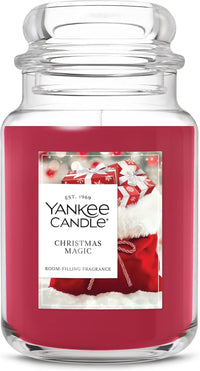 Yankee Candle Christmas Cookie Scented Candle, 22oz Large Jar with up to 150 Hour Burn Time, Giftable, Holidays