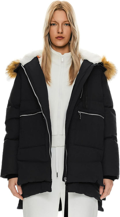 Orolay Women's Thickened Down Jacket