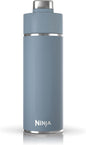 Ninja Thirsti 18oz Travel Water Bottle, For Carbonated Sparkling Drinks, Colder and Fizzier Longer, Leak Proof, 24 Hrs Cold, Dishwasher Safe, Stainless Steel Insulated Tumbler, Cloud White, DW1801WH