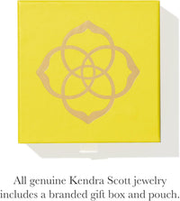 Kendra Scott Elisa Pendant Necklace for Women, Fashion Jewelry, 14k Gold-Plated