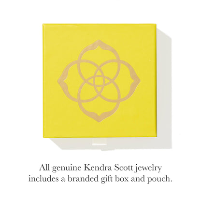 Kendra Scott Elaina Adjustable Chain Bracelet for Women, Fashion Jewelry, Gold-Plated