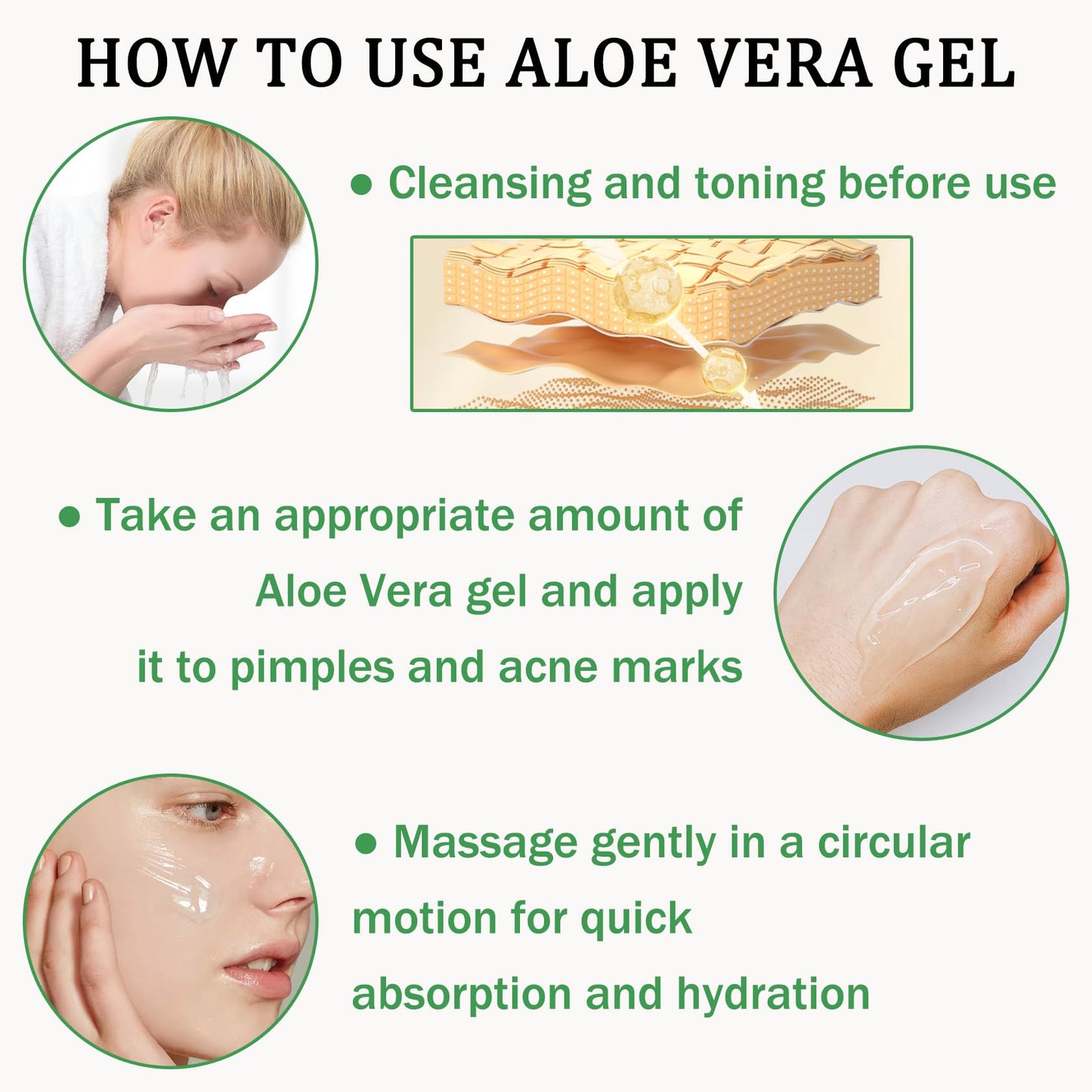 LZYLLS Aloe Vera Gel for Face and Body,Hydrating Organic Aloe Vera Gel,Cooling Body Cream for After Sun Skincare,Non-Sticky Face Moisturizer, 9.15 Fl Oz
