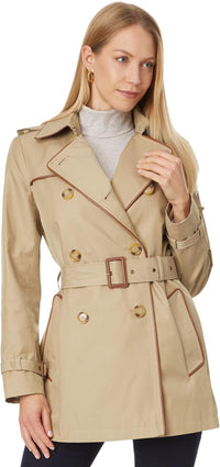 Lauren Ralph Lauren womens Belted Db W Pu Trim30"