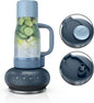 Ninja BlendBOSS | Personal Smoothie Blender and Tumbler | 26oz Travel Tumbler w/Leakproof Lid & Intergrated Chug Spout | AutoIQ Technololgy | 1200 Peak Watt | Cyberspace | DB301CYBRN | (NEW)