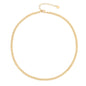 Aobei Pearl 18K Gold Plated Paperclip Chain Choker Satellite Chain Freshwater Cultured Biwa Pearl Pendant Necklace Dainty Turquoise Jewelry for Women
