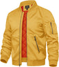 7DAY'S Men's Jackets-Bomber Jacket Fall Winter Warm Windbreaker Full Zip Casual Padded Coats