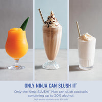 Ninja SLUSHi Max XXL Smart Frozen Drink Maker | Top Performance & Smart Technology, Party-Size 150oz Capacity, No Ice Needed, 6 Programs, Ideal Temp & Texture up to 12 hours | Peach FS605