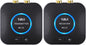 1Mii 2.4GHz Wireless Audio Transmitter Receiver Set for TV, 260Ft/80M Long Range 25ms Low Latency with AUX RCA in/Out,Wireless Audio Adapter for TV PC Powered Speaker Amplifier Soundbar