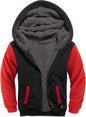 SWISSWELL Hooded Jacket for Boys Full Zip Ultra Soft Sherpa Fleece Hoodie Sweatshirt for Kids School Hooded Outerwear