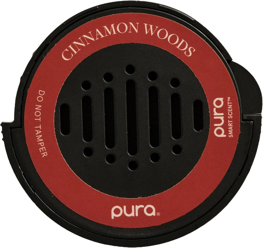Pura Car Scent Refill - Fragrance for Pura Car Diffuser - Clean & Safe Luxury Diffuser Scent - Long-Lasting Fragrance for 30 Days of Aroma - Teak & Leather