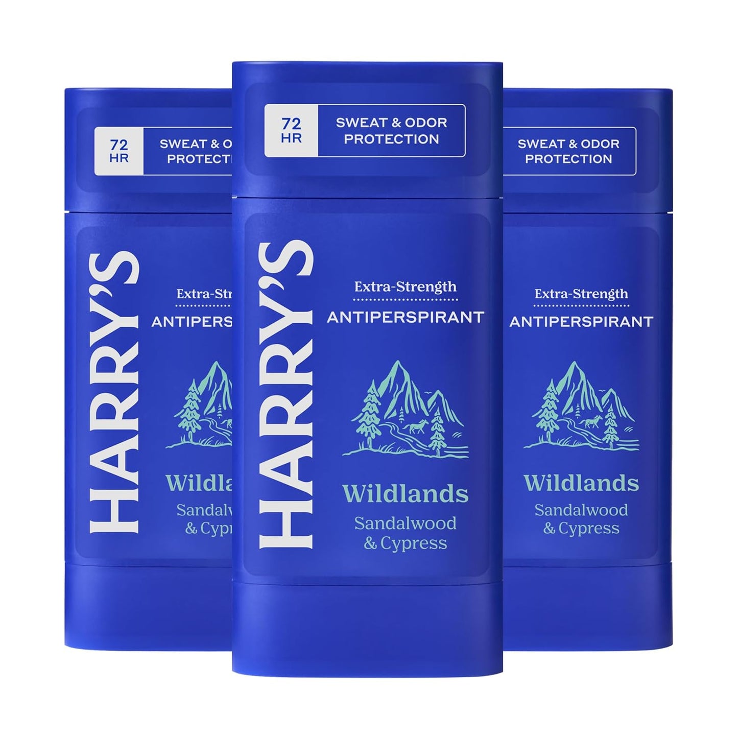 Harry's Extra-Strength Antiperspirant Deodorant, Sweat & Odor Control Antiperspirant for Men, Stone, 2.5 oz Pack of 3